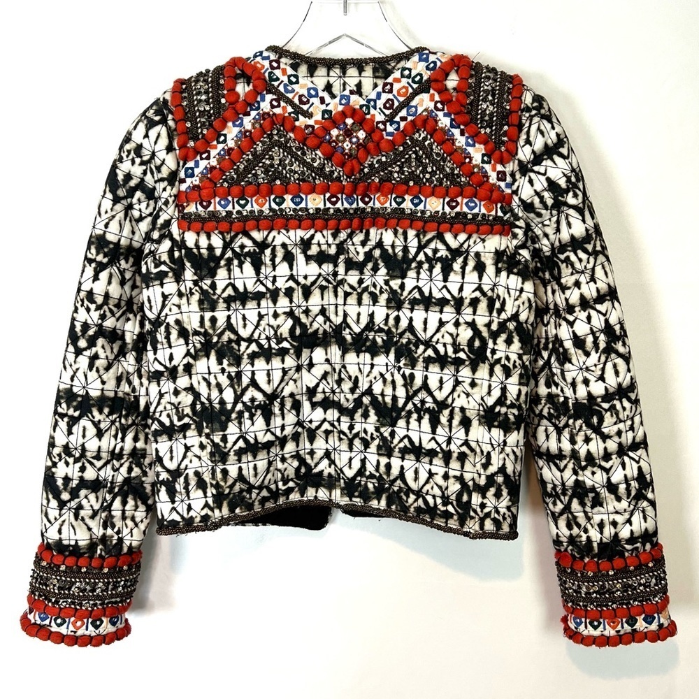 Isabel Marant x H&M embroidered beaded jacket 4 - Picture 9 of 11